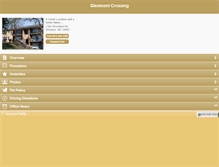 Tablet Screenshot of glenmontcrossing.com